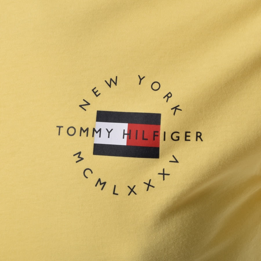 Alternative Image for ProductTommy Hilfiger Circle T Shirt Yellow3